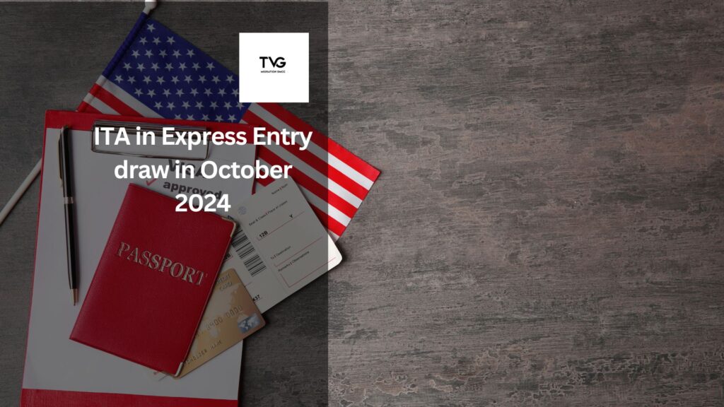 ITA in Express Entry draw in October 2024